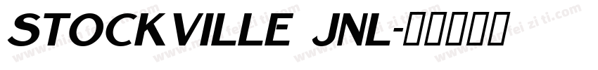 Stockville JNL字体转换